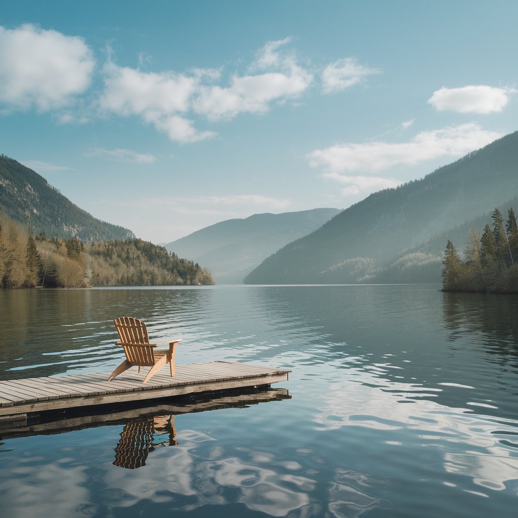 A serene landscape